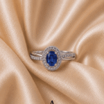 Aurora Blue Sapphire Ring