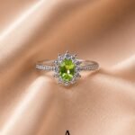Celestia Peridot Ring