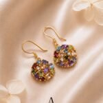 Celestial Mosaic Drop Earrings