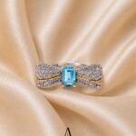 Seraphina Ring – Blue Topaz Edition