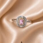 Imperial Pink Sapphire Ring