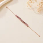 Celestia Rosé Garnet Bracelet